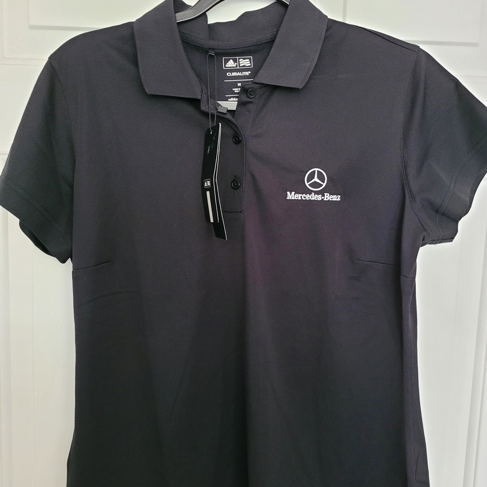 Adidas, Mercedes Black Polo/golf Shirt